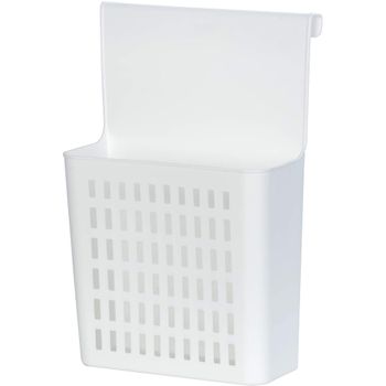 Cesta Para Puertas Polopropileno Wenko 24 X 35,5 X 12 Cm Blanco