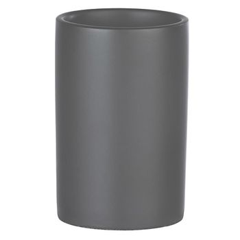 Vaso De Dientes Wenko Polaris Gris Mate