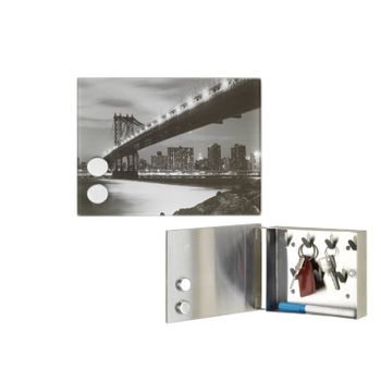 Caja Llaves Magnetica Puente Brooklyn 22x16x6