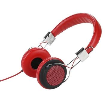 Auricular Vivanco Col400 Rojo 3.5mm 110db Ajustable