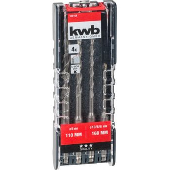 Set De Brocas  Sds, 4 Piezas Kwb