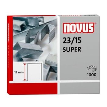 Novus Grapas 2315 Super Para Grapadoras De Gruesos Caja -1000u-