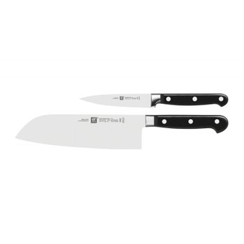 Juego de 3 cuchillos Zwilling PRO, Chef, fileteador y puntilla