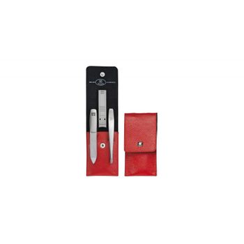 Zwilling Estuche De Bolsillo De Piel, 3 Piezas