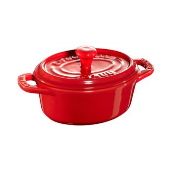 Staub Mini Cocotte Ovalada Cerámica