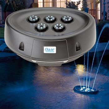 Oase Juego De Agua Y Luz 5 Boquillas 26 W - Water Starlet