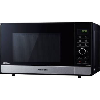 Panasonic NN-J151 - Microondas Independiente con Grill (1000 W, 20 L, 4  niveles, Grill Cuarzo 1100 W, Plato Giratorio 255 mm, 9 modos) Blanco :  : Hogar y cocina