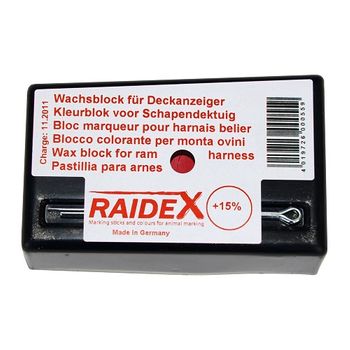 Raidex Pastilla Para Arnés Marcador, Rojo