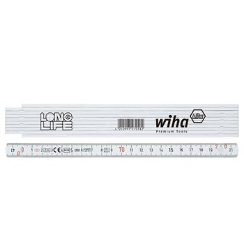 Regla Plegable Longlife 410 2000 2 M Blanca Wiha