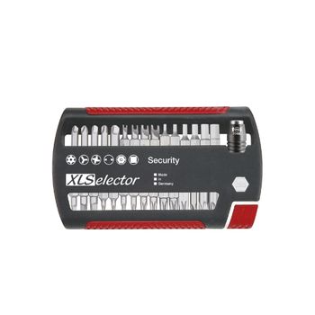 Wiha Juego De Bits Xlselector Security Standard De 25 Mm En Surtido, De 32 Unid. De 1/4" (29416)