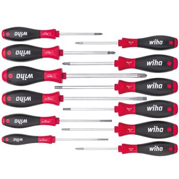 Juego De Destornilladores De 12 Piezas Softfinish 41002 Wiha