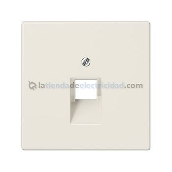 Tapa Para Toma De Teléfono O Datos Rj11-rj45 Marfil Jung Ls 969-1 Ua