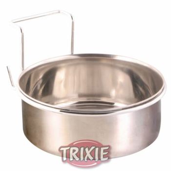 Trixie Comed/bebed Acero, Con Gancho, 0.2 L, &oslash; 7.5 Cm