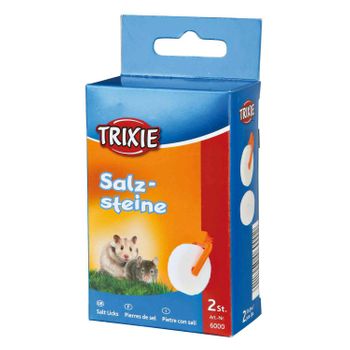 Trixie 2 Ruedas De Sal Con Gancho Plástico, 54 G