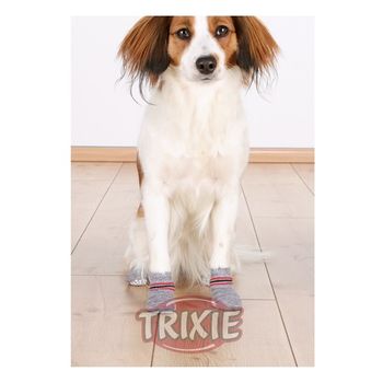 Calcetines Para Perros Trixie Gris
