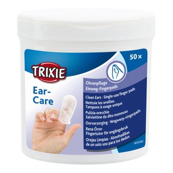 Trixie Ear Care Orejas Limpias, 50 Ud/s