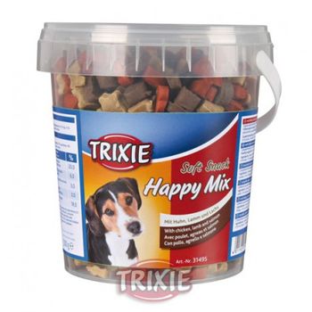 Bote Soft Snack Happy Mix,500 G,pollo,salmón,corde