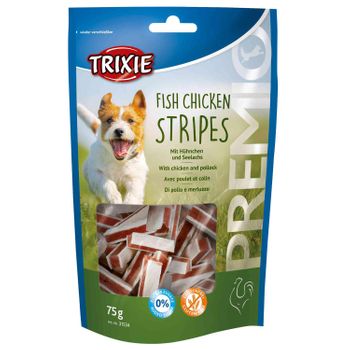 Trixie Snack Premio Chicken & Fish Stripes, 75 G