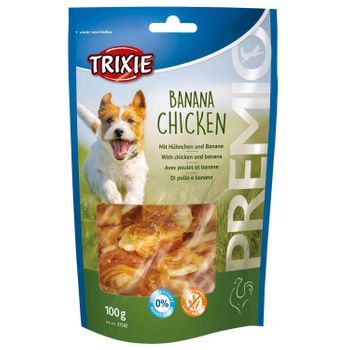 Trixie Snack Premio Banana & Chicken, 100 G