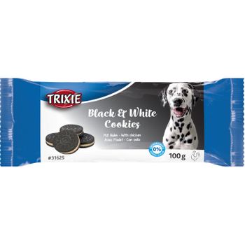 Trixie Galletas Blanco Y Negro, Ø 4 Cm, 4 Pcs./100 G