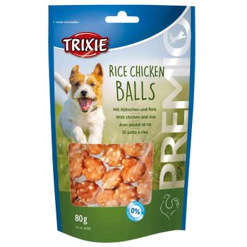 Trixie Snack Premio Rice Chicken Balls, 80 G
