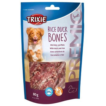 Trixie Snack Premio Rice Duck Bones, 80 G