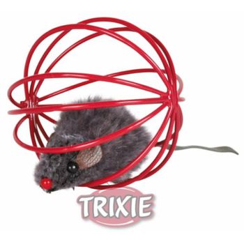 Trixie 24 Juguete Rat&oacute;n En A Wire Pelota 6 Cm