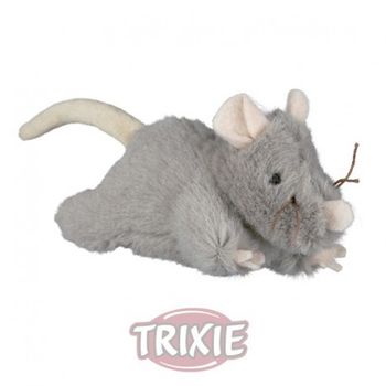 Ratón Peluche Con Sonido, 15 Cm