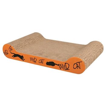 Trixie Placa De Rascar Wild Cat - Naranja - Para Gatos