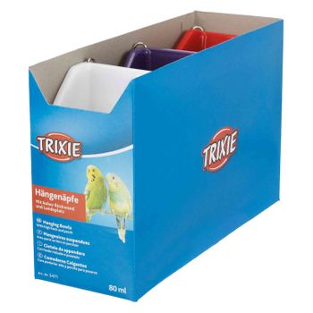 Trixie Set De Comederos Gancho, Caja Expositora, 80 Ml, 6