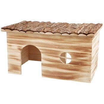 Casa Para Roedores Natural Living Grete 45x24x28cm Madera 61975 Trixie