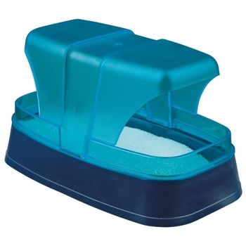 Trixie Sandbox Para Hámsters Y Ratones 17 × 10 × 10 Cm Azul Oscuro / Turquesa