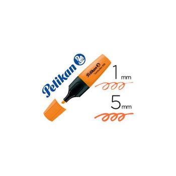 Rotulador Pelikan Fluorescente Textmarker 490 Naranja 10 Unidades