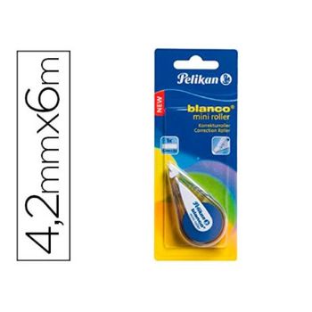 Corrector Pelikan Mini 4,2 Mm X 6 M (pack De 8)