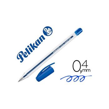 Boligrafo Pelikan Stick Super Soft Azul (pack De 50 Uds.)