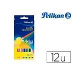 Lapices De Colores Pelikan Hexagonales 12 Colores Caja De Carton