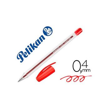 Boligrafo Pelikan Stick Super Soft Rojo