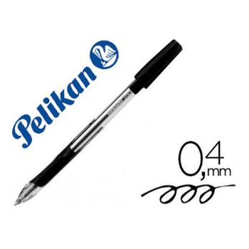 Boligrafo Pelikan Stick Pro Negro Caja De 20 Unidades