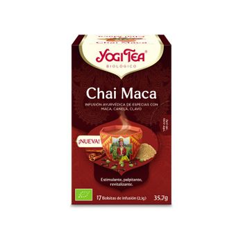 Yogi Tea Chai Maca 17 Filtros