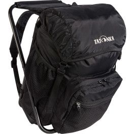 Tatonka Fischerstuhl Mochila+silla Negro