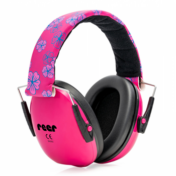 Auriculares Anti Ruido Para Bebé Silent Guard Rosa De Reer