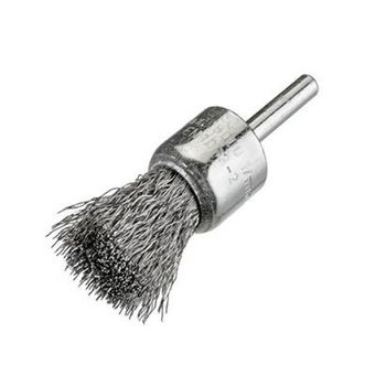 Cepillo Pincel De Acero Latonado Con Vástago De 6 Mm Filamento Ø 0.30 Mm (30x35) Osborn 0008509064