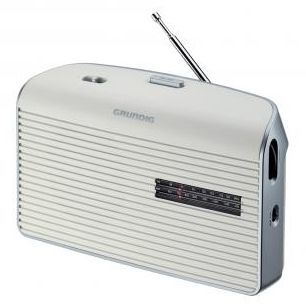 Radio Transistor Grundig Music60 Blanco Plateado