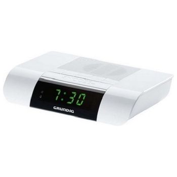 Radio Despertador Grundig Sonoclock Ksc 35 Led Fm Blanco