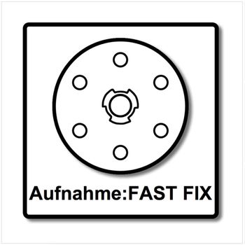 Festool Plato De Lija St-stf D150/mj2-fx-h-ht 150 Mm Fastfix Duro ( 202463 ) - Nueva Versión De ( 496149 )