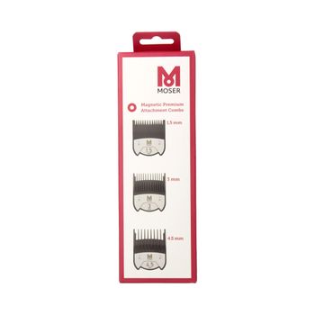 Set De Peines/cepillos Wahl Moser 1801-7010 (1.5/3/4.5 Mm)