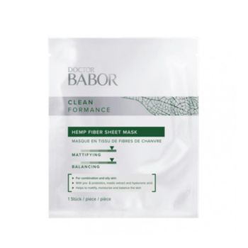 Cleanformance. Hemp Fiber Sheet Mask - Doctor Babor