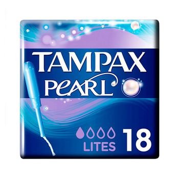 Pack De Tampones Pearl Lites Tampax (18 Uds)