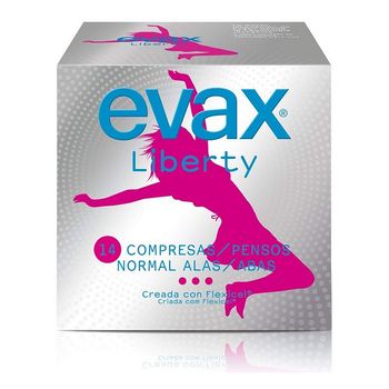 Compresas Normales Con Alas Evax (14 Uds)