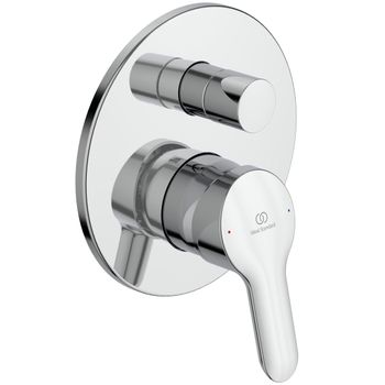 Ideal Standard A7185aa Alpha Grifo Monomando Baño/ducha Empotrado 2 Vías Cromo